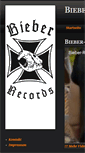 Mobile Screenshot of bieber-records.de